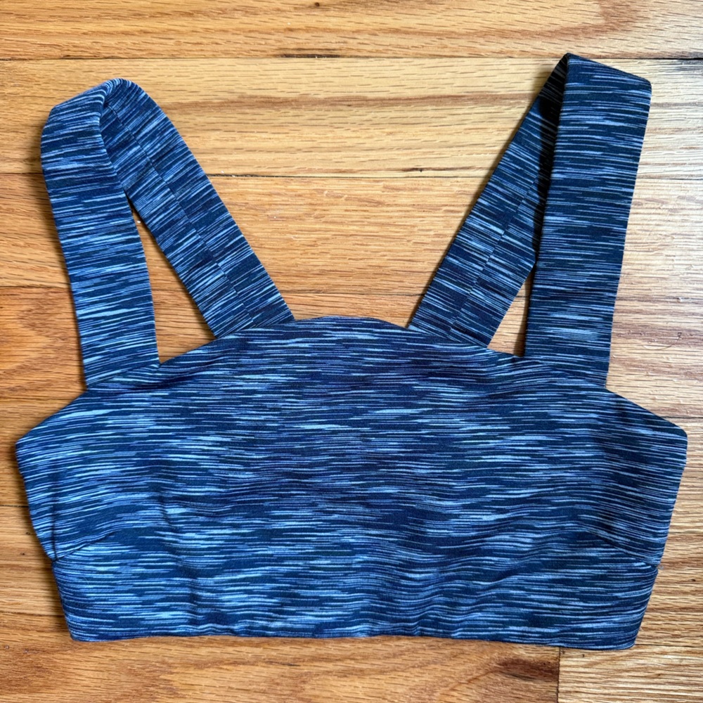 Outdoor Voices Navy and Light Blue Headband